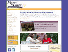 Tablet Screenshot of murphywriting.com